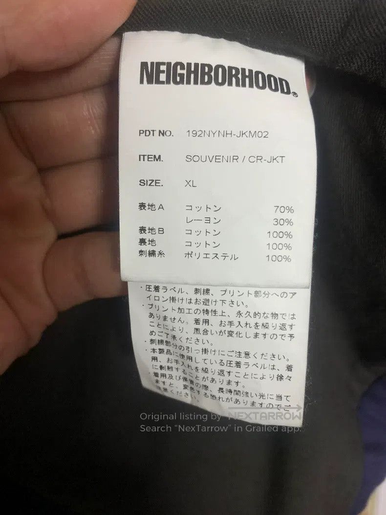 Neighborhood Neighborhood Embroidered Jacket Size US XL / EU 56 / 4 - 4 Thumbnail