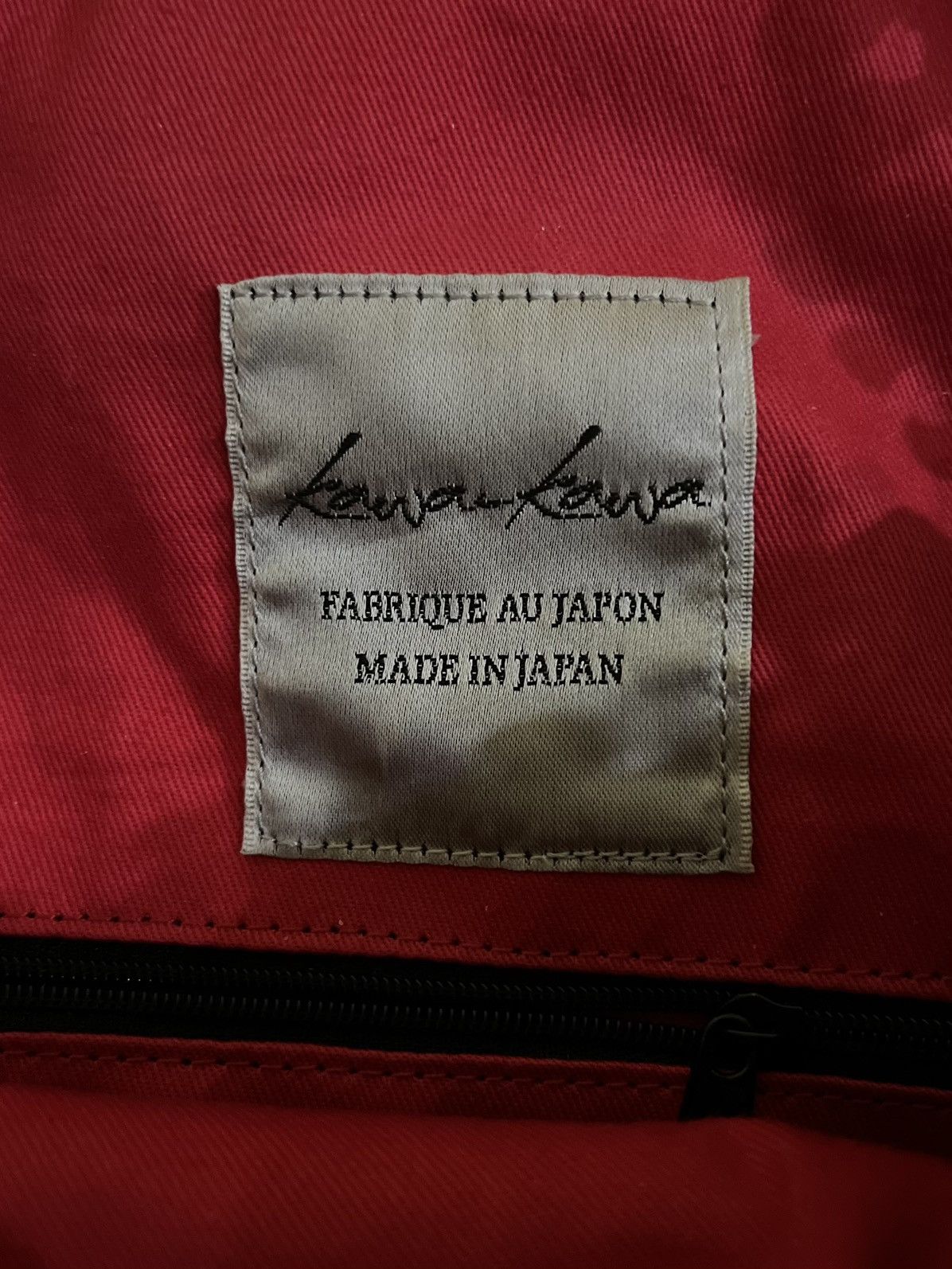 Yohji Yamamoto KAWA KAWA JAPAN By YOHJI YAMAMOTO FULL LEATHER BACKPACK Size ONE SIZE - 5 Thumbnail