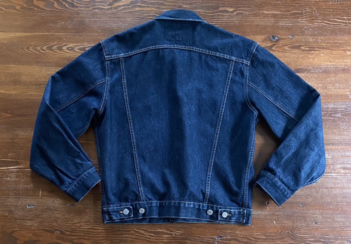 Guess × Vintage Vintage 80’s Guess Dark Blue Denim Jean Jacket Size US S / EU 44-46 / 1 - 11 Thumbnail