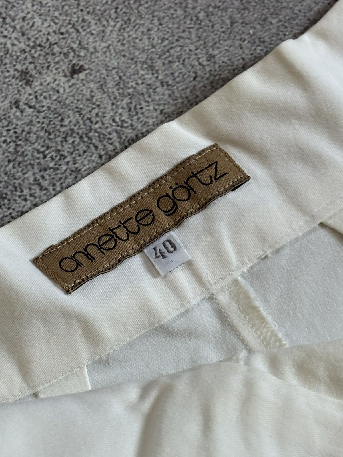 Annette Gortz Annette Gortz 40size pants trousers chinos avantgarde Görtz Size 27" / US 4 / IT 40 - 4 Thumbnail