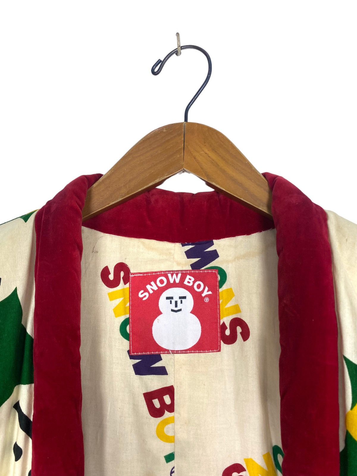 Japanese Brand Rare‼️ Vtg Japan Kimono Snow Boy Full Print Made in Japan Size US M / EU 48-50 / 2 - 3 Thumbnail