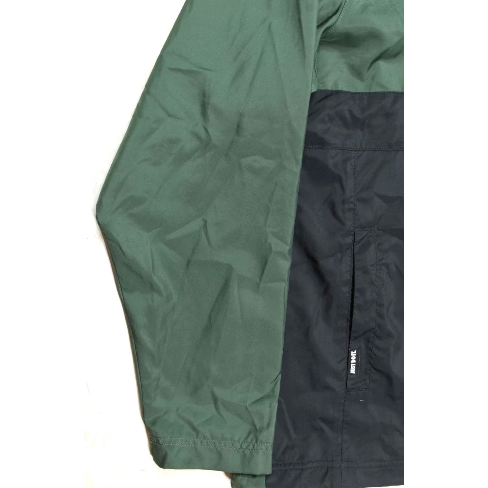 Nike Nike Sportswear Just Do It Windbreaker Jacket Mens XL Green Long Sleeve Pullover Size US XL / EU 56 / 4 - 6 Thumbnail