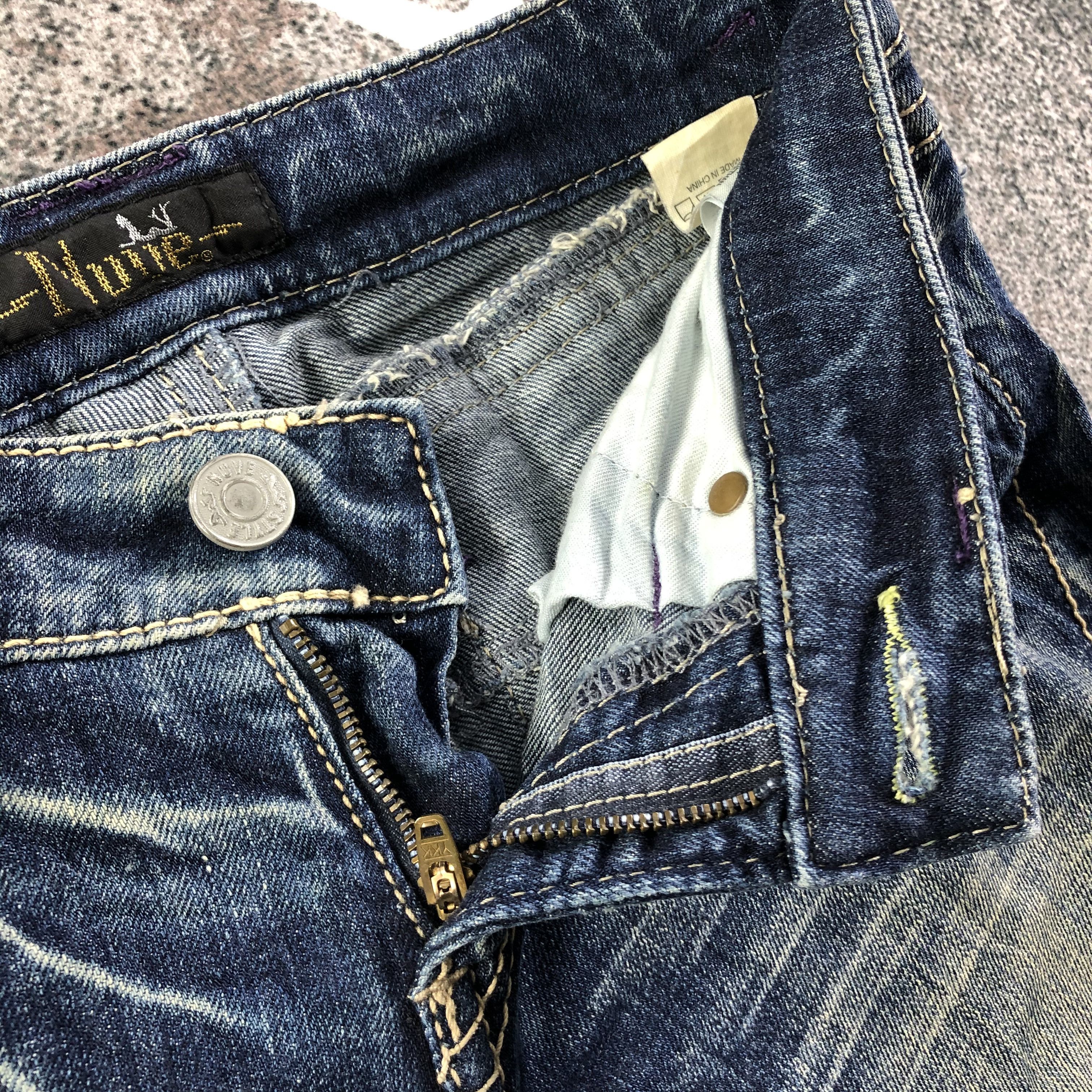 Japanese Brand Japanese Brand Nove Faded Flared Jeans KJ2108 Size 28" / US 6 / IT 42 - 8 Thumbnail
