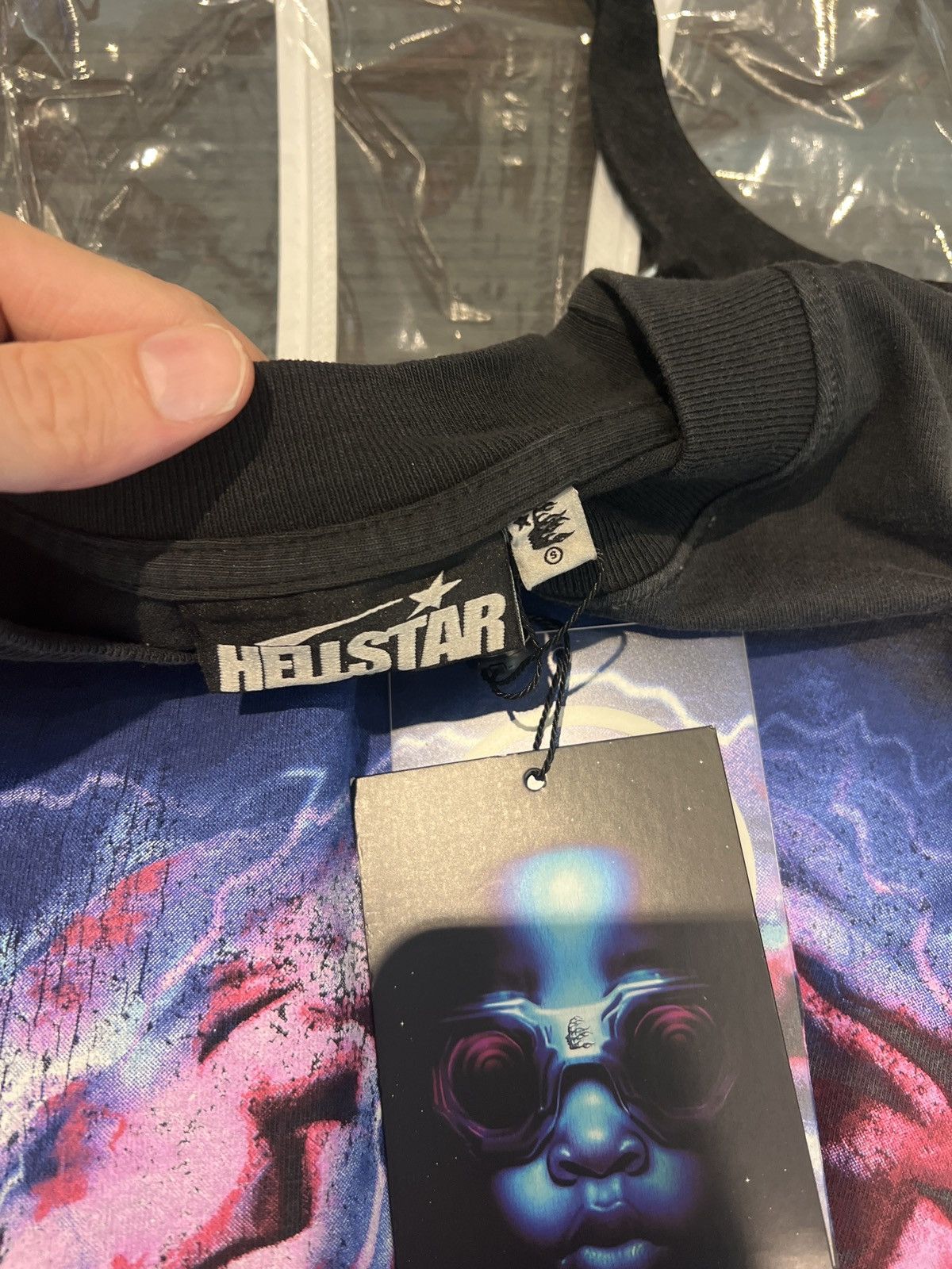 HELLSTAR Hellstar Brain Helmet Shirt Small Size US S / EU 44-46 / 1 - 3 Thumbnail