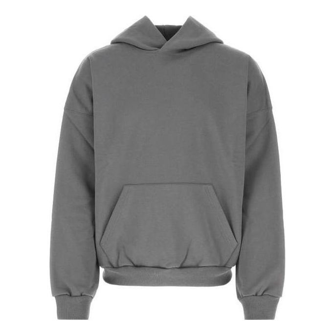 Balenciaga o1la1rc1a0725 Medium Fit Hoodie in Smoked Grey/Black Size US M / EU 48-50 / 2 - 1 Thumbnail