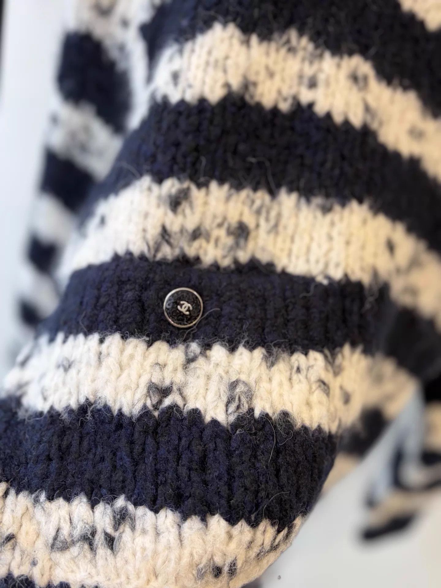Chanel Chanel 21B preserved striped knit sweater 36 Size XS / US 0-2 / IT 36-38 - 3 Thumbnail