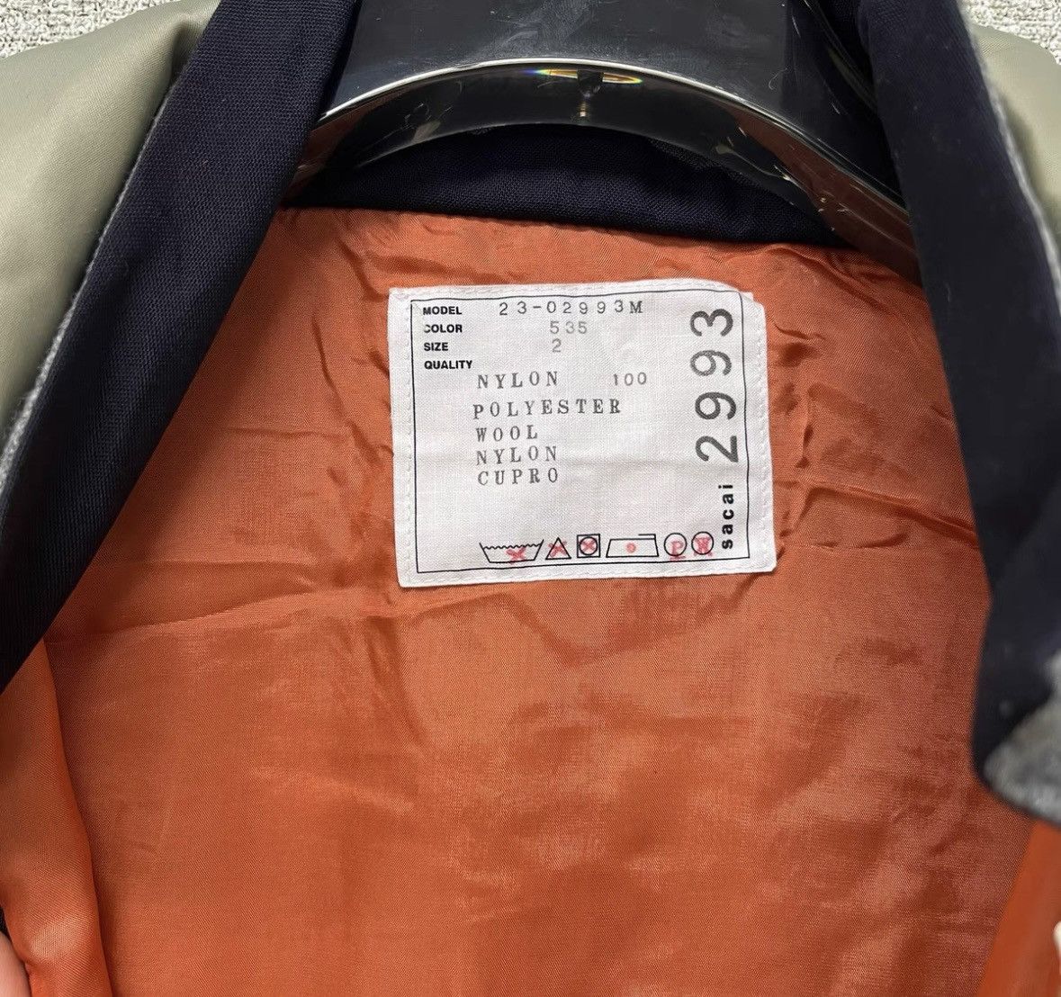 Sacai sacai nylon twill vest in unique design. Size US M / EU 48-50 / 2 - 3 Thumbnail