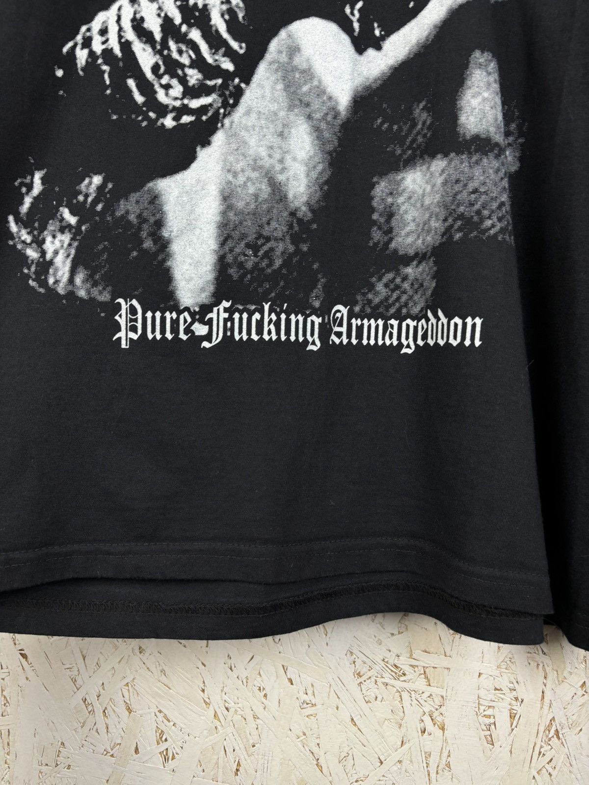 Band Tees Vintage Mayhem Pure Fucking Armageddon Metal Long Sleeve L Size US L / EU 52-54 / 3 - 4 Thumbnail