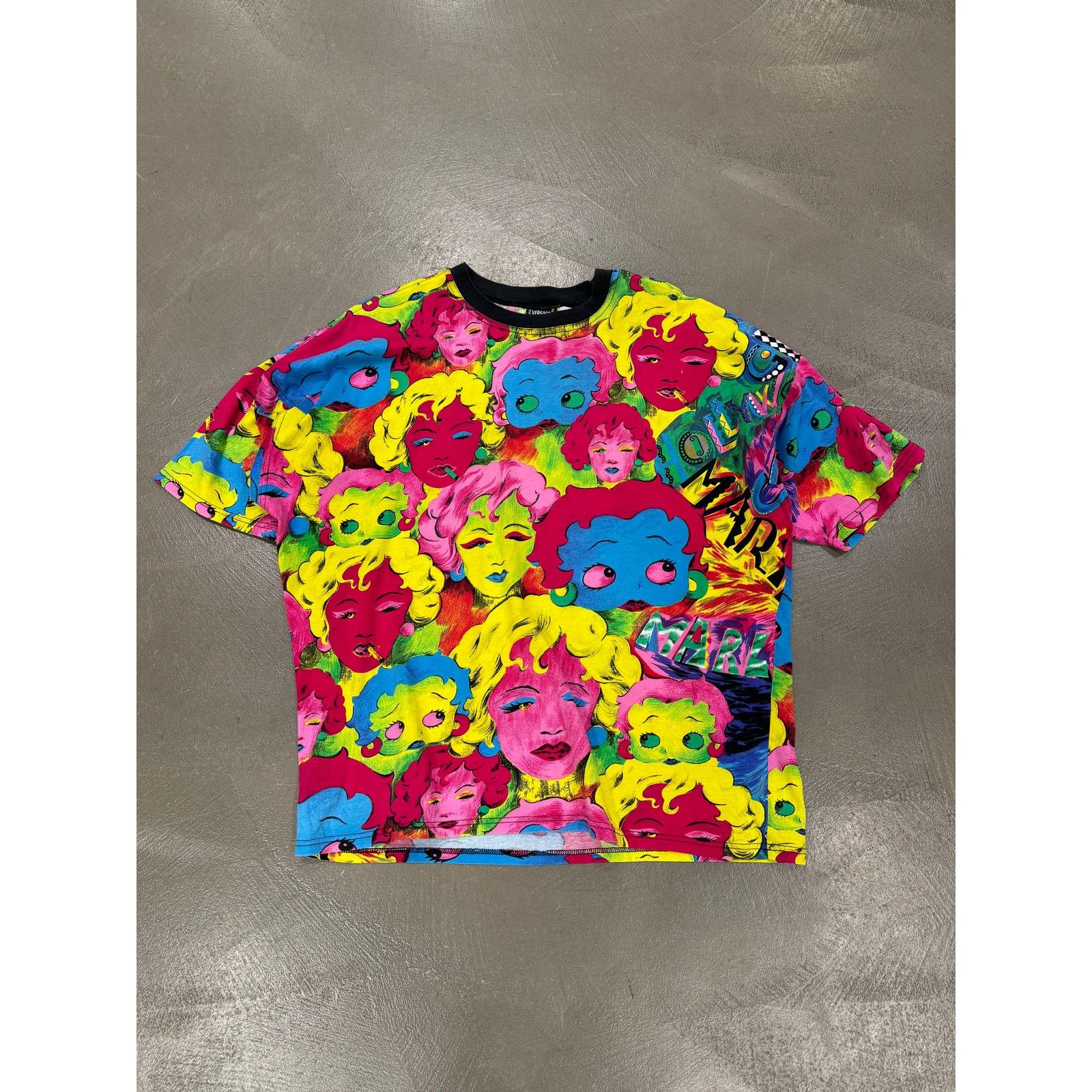 Versace 1991 Versace jeans Couture "Betty Boop and Marilyn Monroe" Size US XL / EU 56 / 4 - 1 Thumbnail