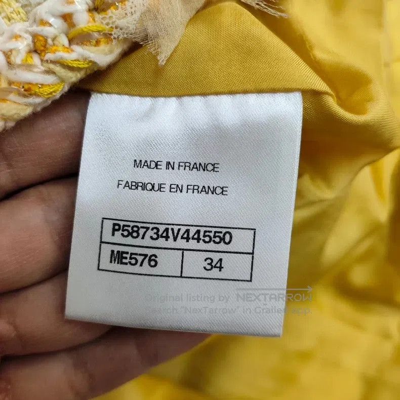 Chanel Chanel 18 Waterfall Series Silk Inner Skirt Size 42" / US 20 - 4 Thumbnail