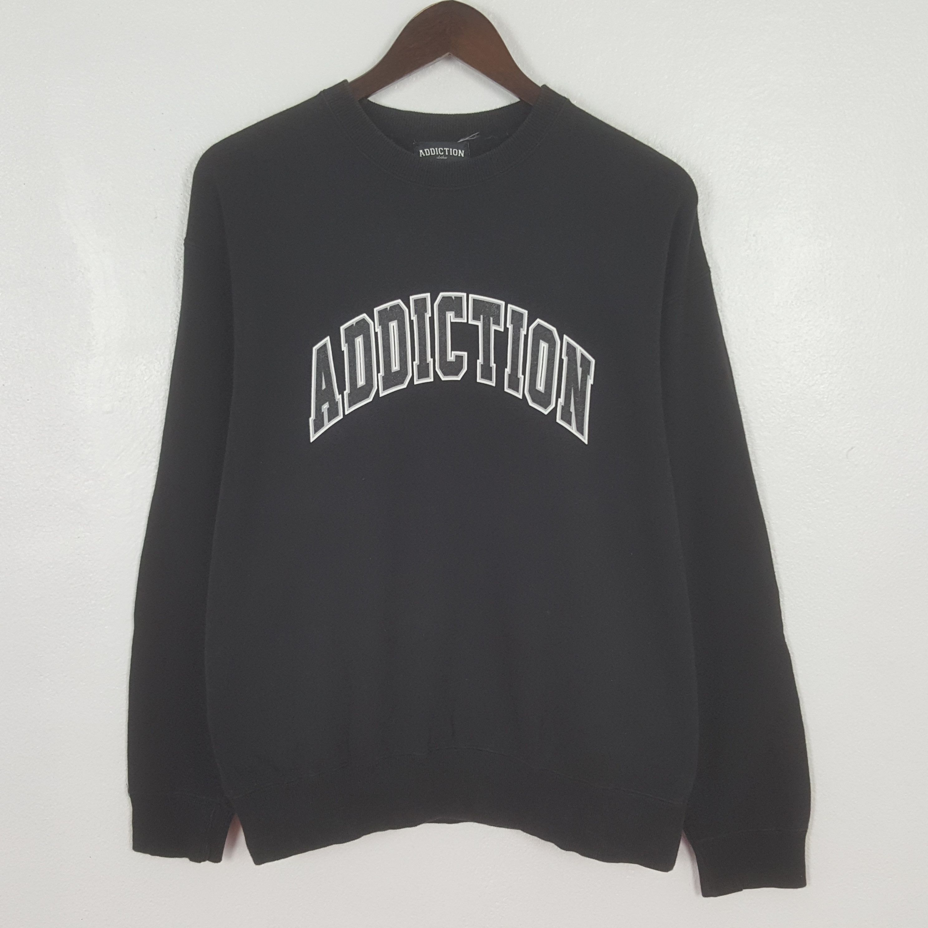 Other Vintage Addiction Spell Out Sweatshirt Size US M / EU 48-50 / 2 - 1 Thumbnail