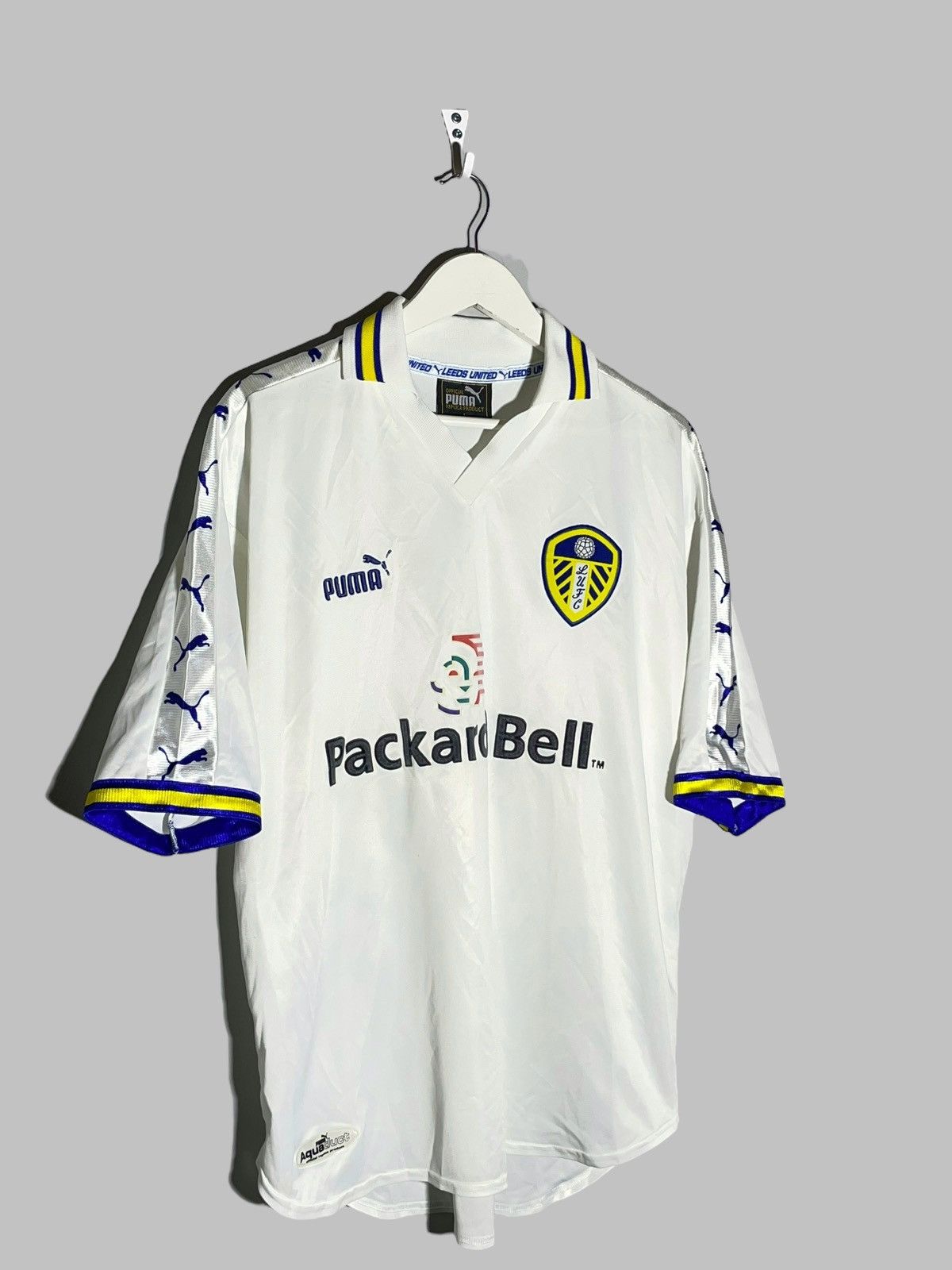 Puma × Vintage Leeds United Puma 1998/99 Home Vintage Football Shirt Size US L / EU 52-54 / 3 - 2 Thumbnail