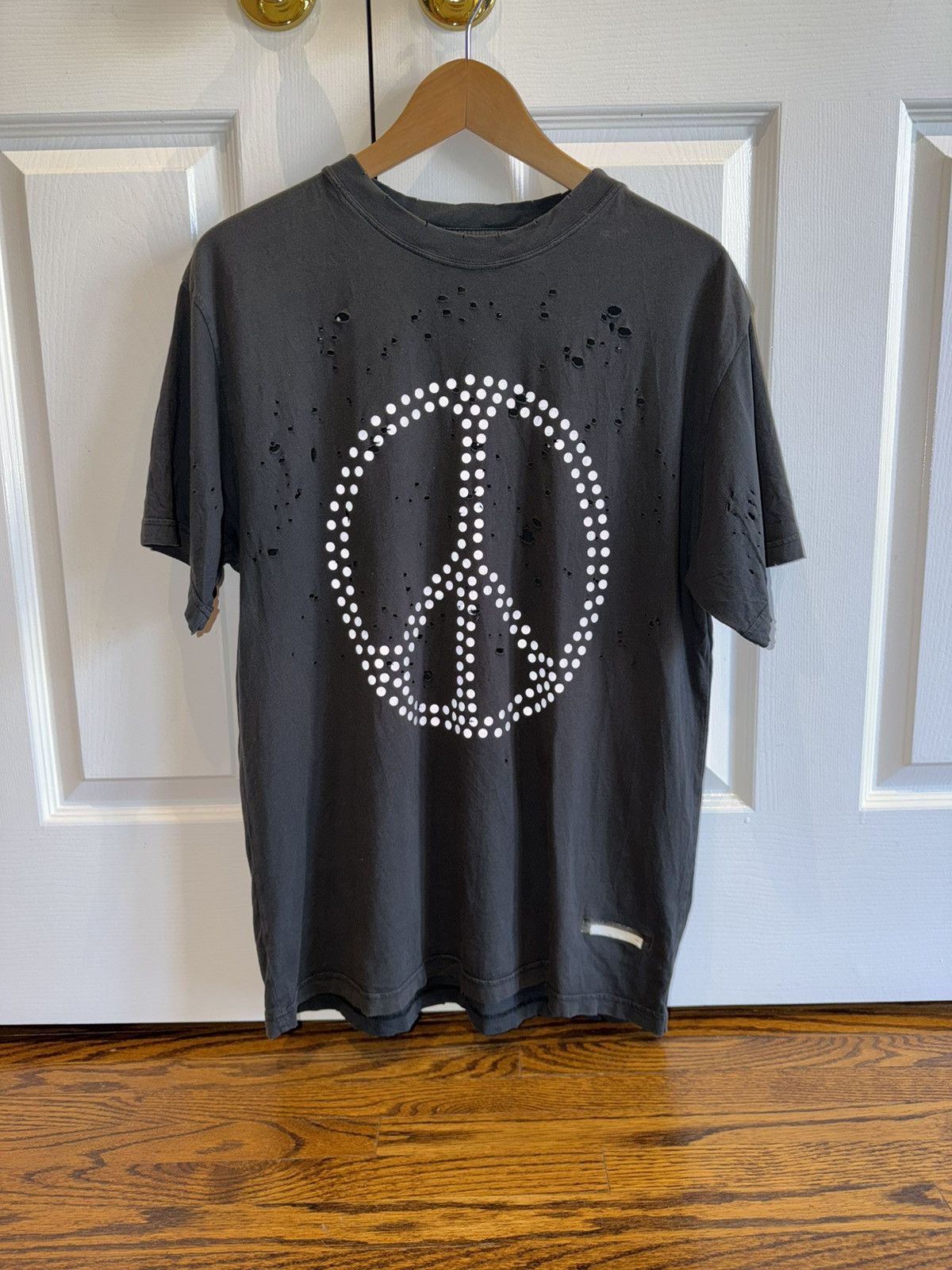 Satisfy Satisfy Mothtech PEACE Reflective T-Shirt Large Size US L / EU 52-54 / 3 - 7 Thumbnail