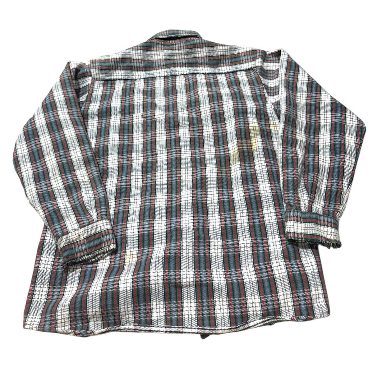 Vintage VINTAGE 90s Five Brother Flannel Shirt Size US M / EU 48-50 / 2 - 2 Thumbnail