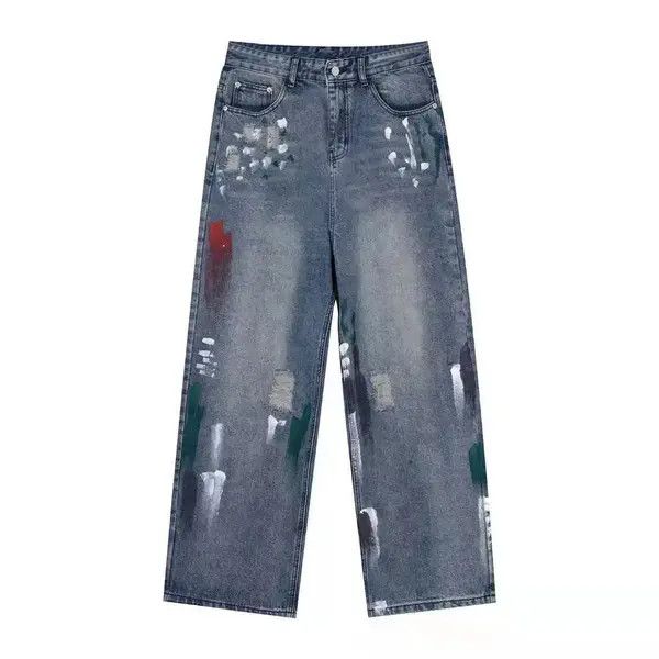 VIBE fade paint distressed jeans Size US 30 / EU 46 - 8 Thumbnail