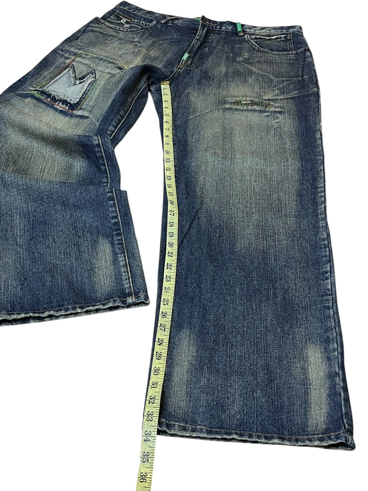 JNCO ING BABYLON LIFTED RESEARCH GROUP baggy jeans inspired JNCO Size US 38 / EU 54 - 16 Thumbnail