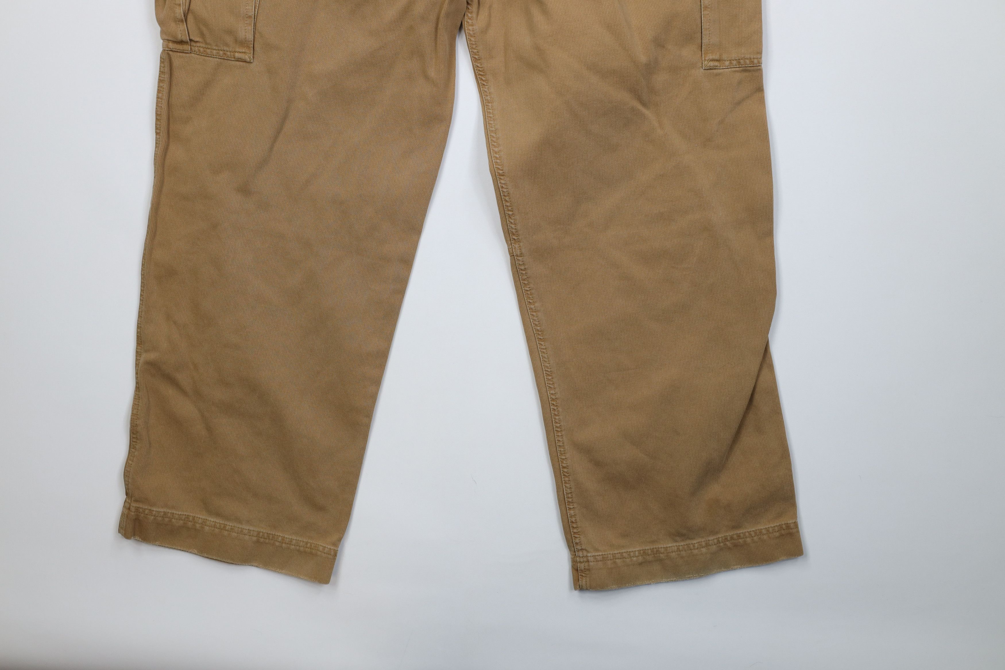Abercrombie & Fitch Vintage 90s Y2K Abercrombie & Fitch Wide Leg Cargo Pants Size US 36 / EU 52 - 14 Thumbnail
