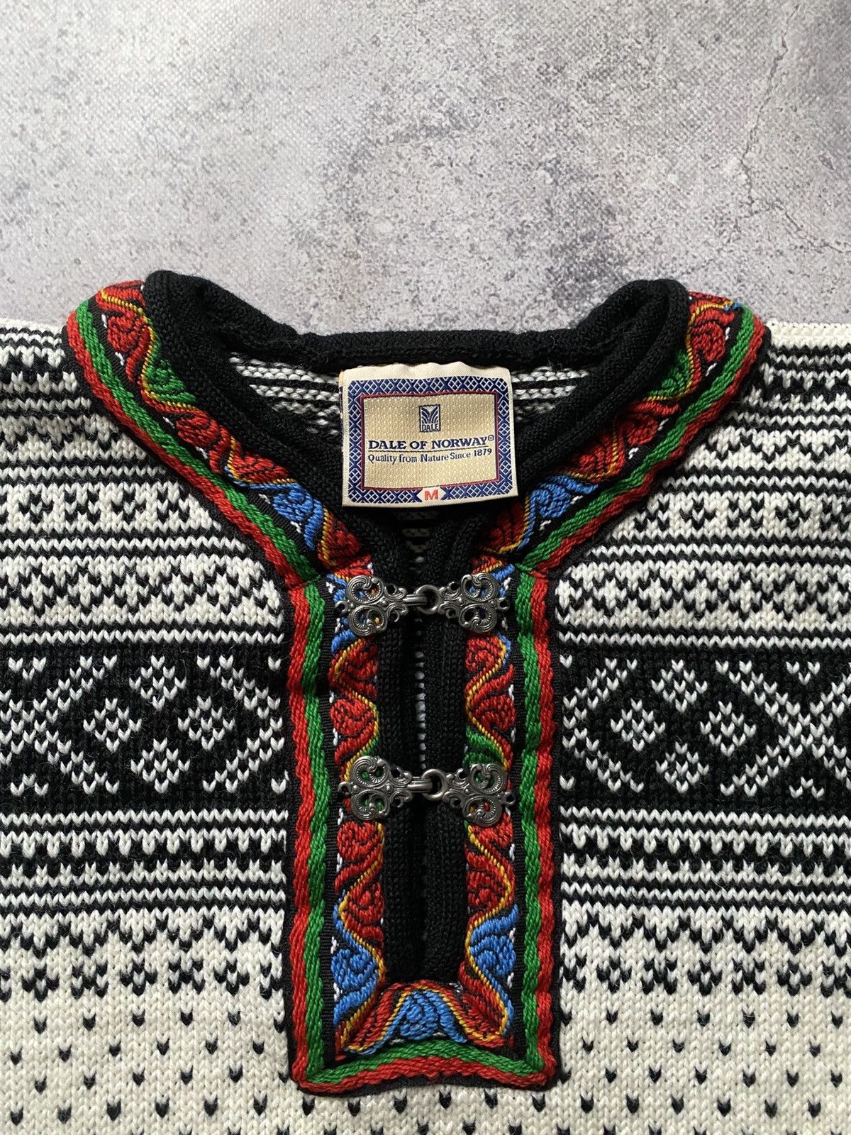 Dale Of Norway Vintage Dale Of Norway Sweater Icelandic Men's Wool Knit Ski Size US M / EU 48-50 / 2 - 2 Thumbnail