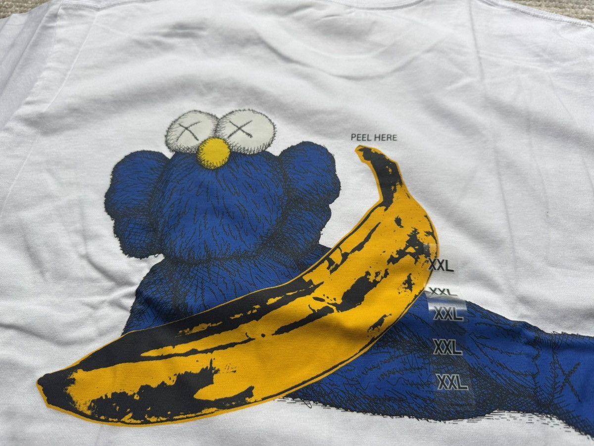 Andy Warhol × Kaws × Uniqlo 2XL Kaws Andy Warhol Banana BFF Uniqlo UT Shirt Figure XXL Size US XXL / EU 58 / 5 - 6 Thumbnail