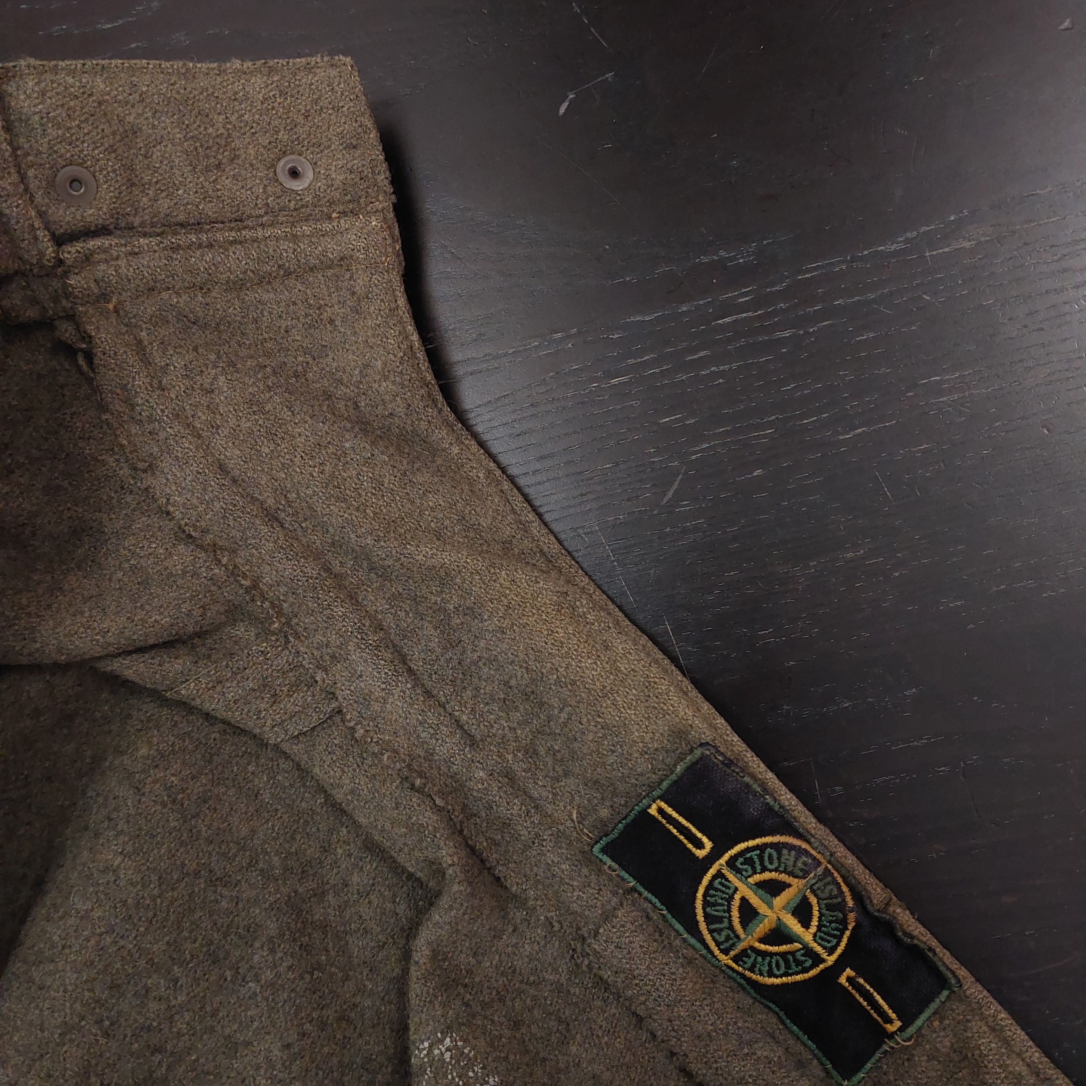 Stone Island Stone Island vintage green wool jacket green badge XL Size US XL / EU 56 / 4 - 16 Thumbnail