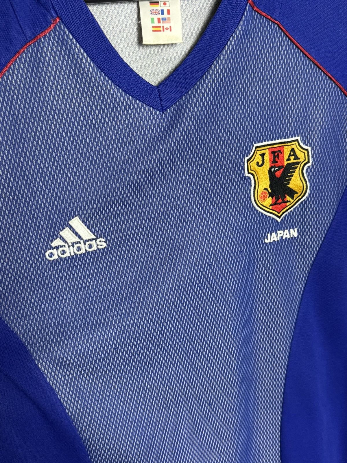 Adidas Japan National Team 02/04 Home Football Soccer Jersey Size US M / EU 48-50 / 2 - 3 Thumbnail
