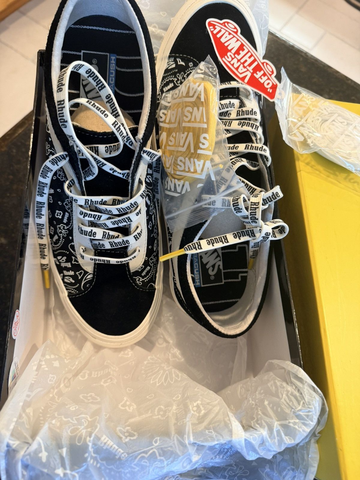 Rhude × Vans Rhude x Vans Bandana Marshmllw Size US 10.5 / EU 43-44 - 3 Thumbnail