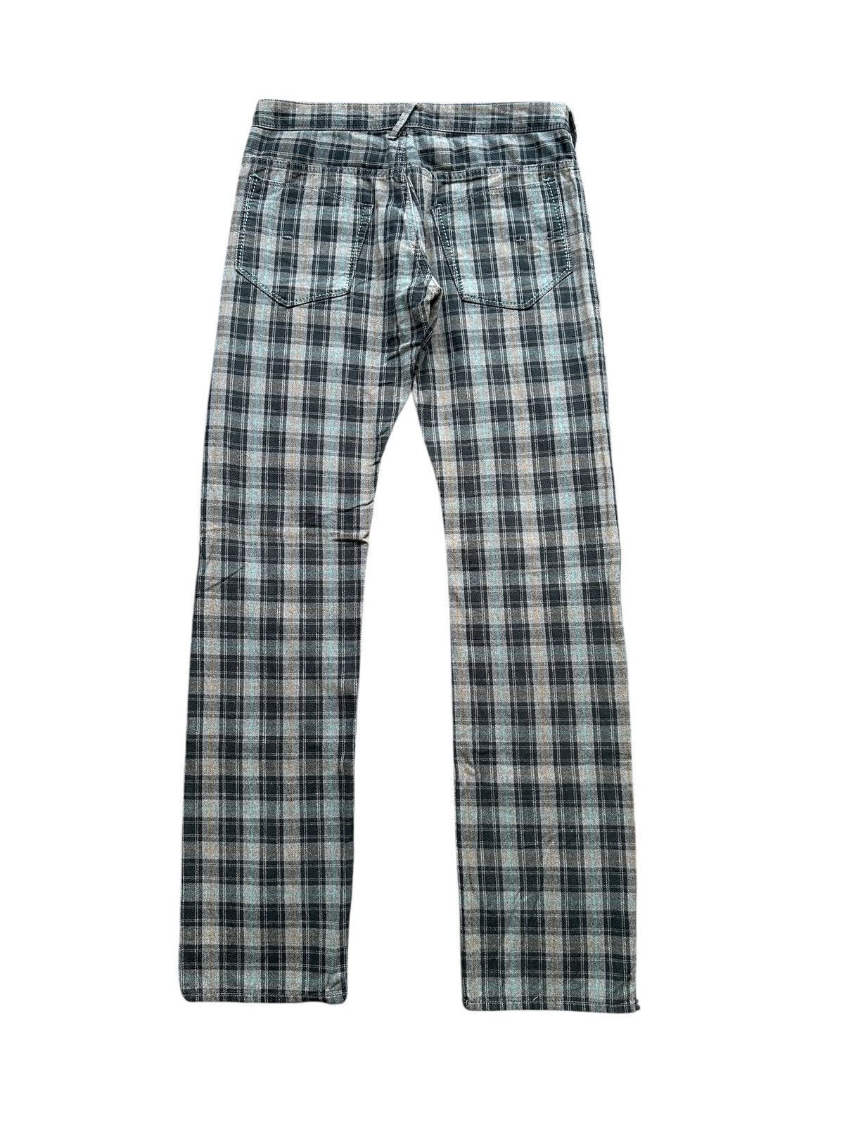Japanese Brand 2000's Hiromichi by Hiromichi Nakano plaid pant Size US 31 - 3 Thumbnail