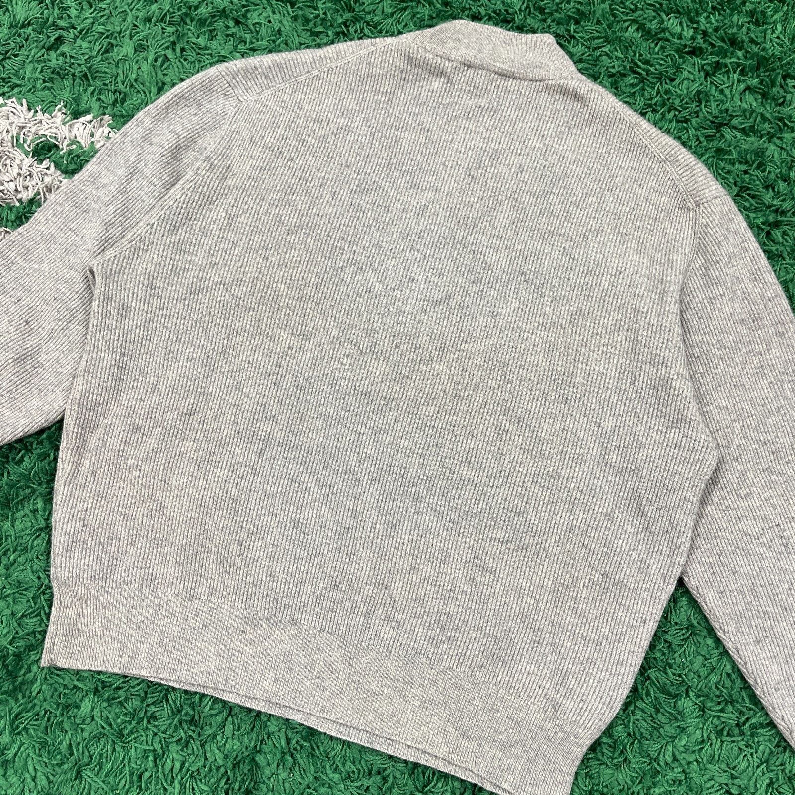 Burberry × Vintage BURBERRY London 100% Cashmere 1/4 Zip Pullover Sweater XL Size US XL / EU 56 / 4 - 8 Thumbnail