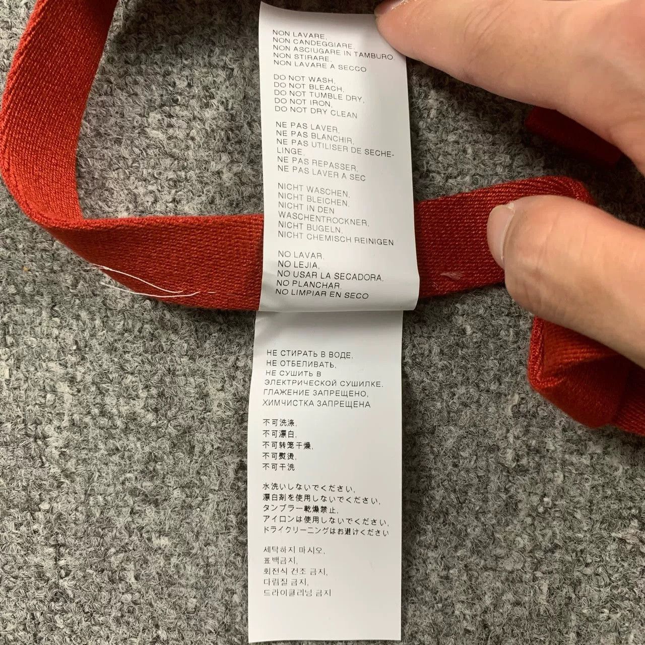 Alyx ALYX 539013 Red Suspenders Size ONE SIZE - 9 Thumbnail