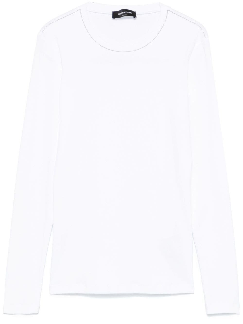 Fabiana Filippi COTTON T-SHIRT Size S / US 4 / IT 40 - 1 Thumbnail