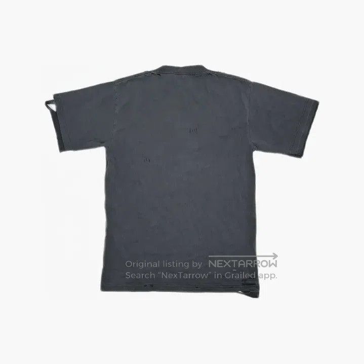 Balenciaga Balenciaga Black Vintage Print Short Sleeve T. Size US M / EU 48-50 / 2 - 3 Thumbnail