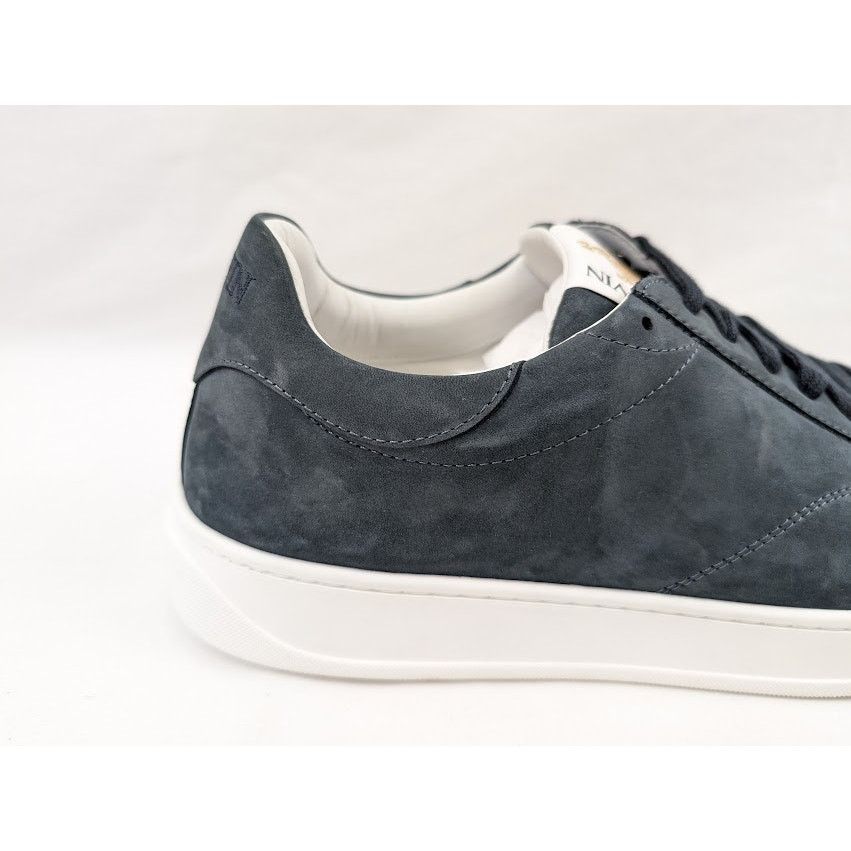 Lanvin o1rshd1 DDB0 Low-Top Sneakers in Navy Blue Size US 13 / EU 46 - 4 Thumbnail
