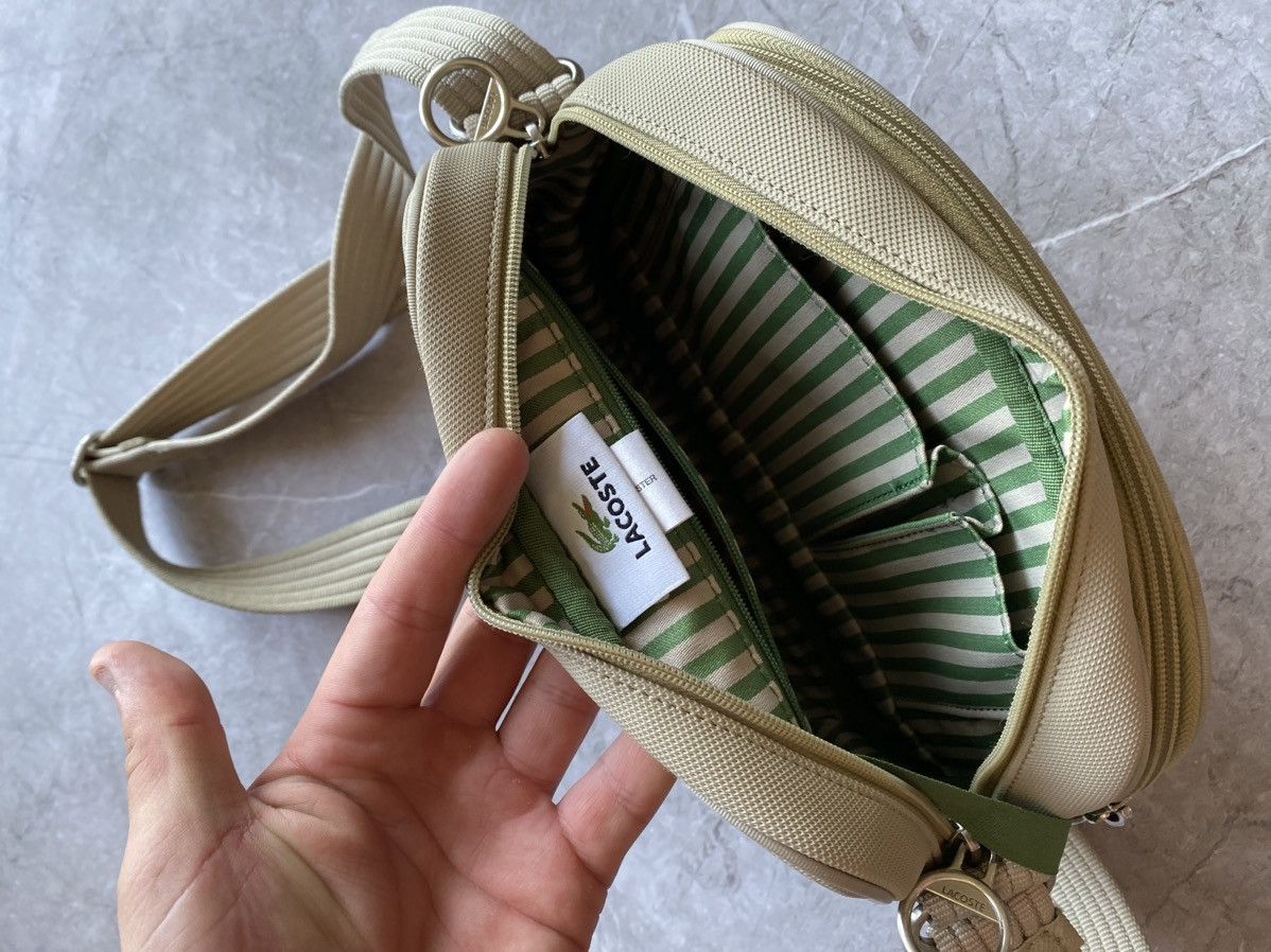 Lacoste Vintage Y2K Lacoste Crossbody Messenger Bag Adjustable Strap Size ONE SIZE - 8 Thumbnail