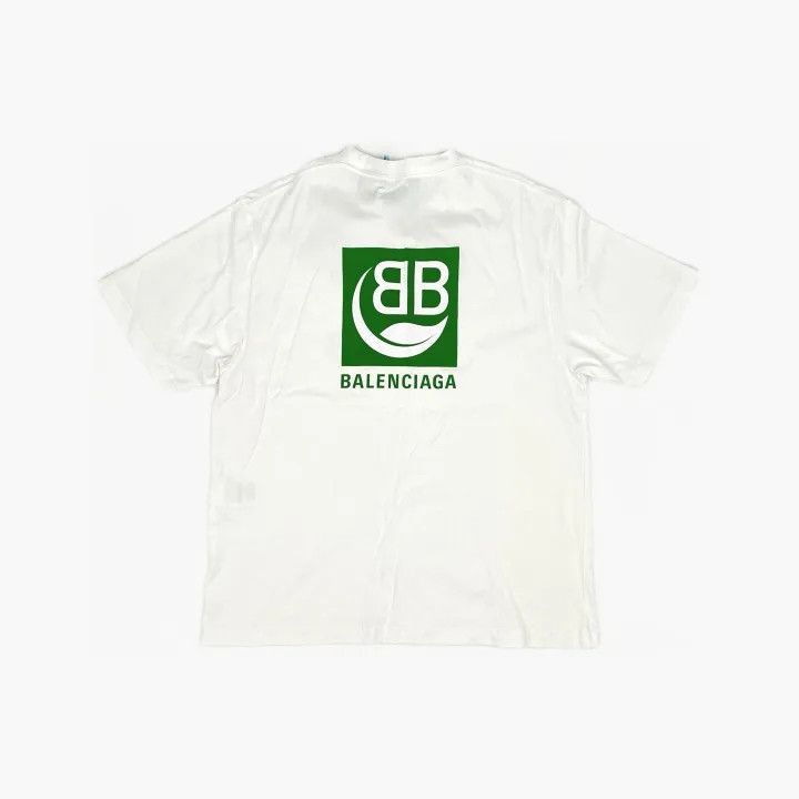 Balenciaga Balenciaga Women's Loose-Fit White T-Shirt 0079-2507 Size S / US 4 / IT 40 - 2 Thumbnail