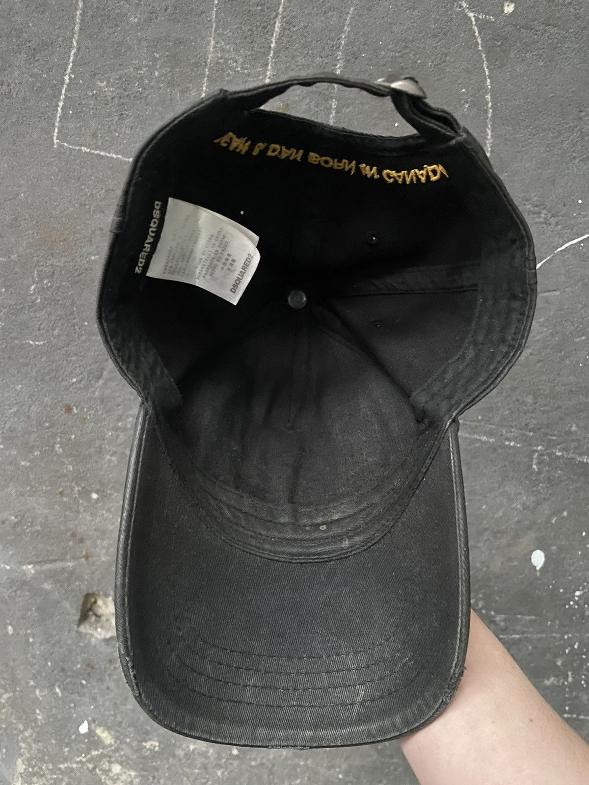 Dsquared2 Dsquared2 “64BROTHERS95” Brown Cap Fade Wax Distressed Hat Size ONE SIZE - 9 Thumbnail