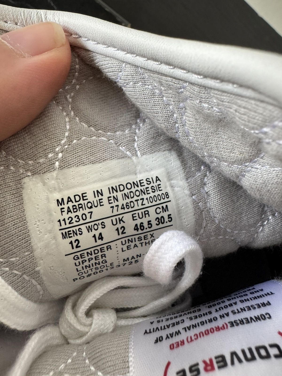 Converse × Kanye West Converse Product Red HighTop (READ DESCRIPTION) Size US 12 / EU 45 - 5 Thumbnail