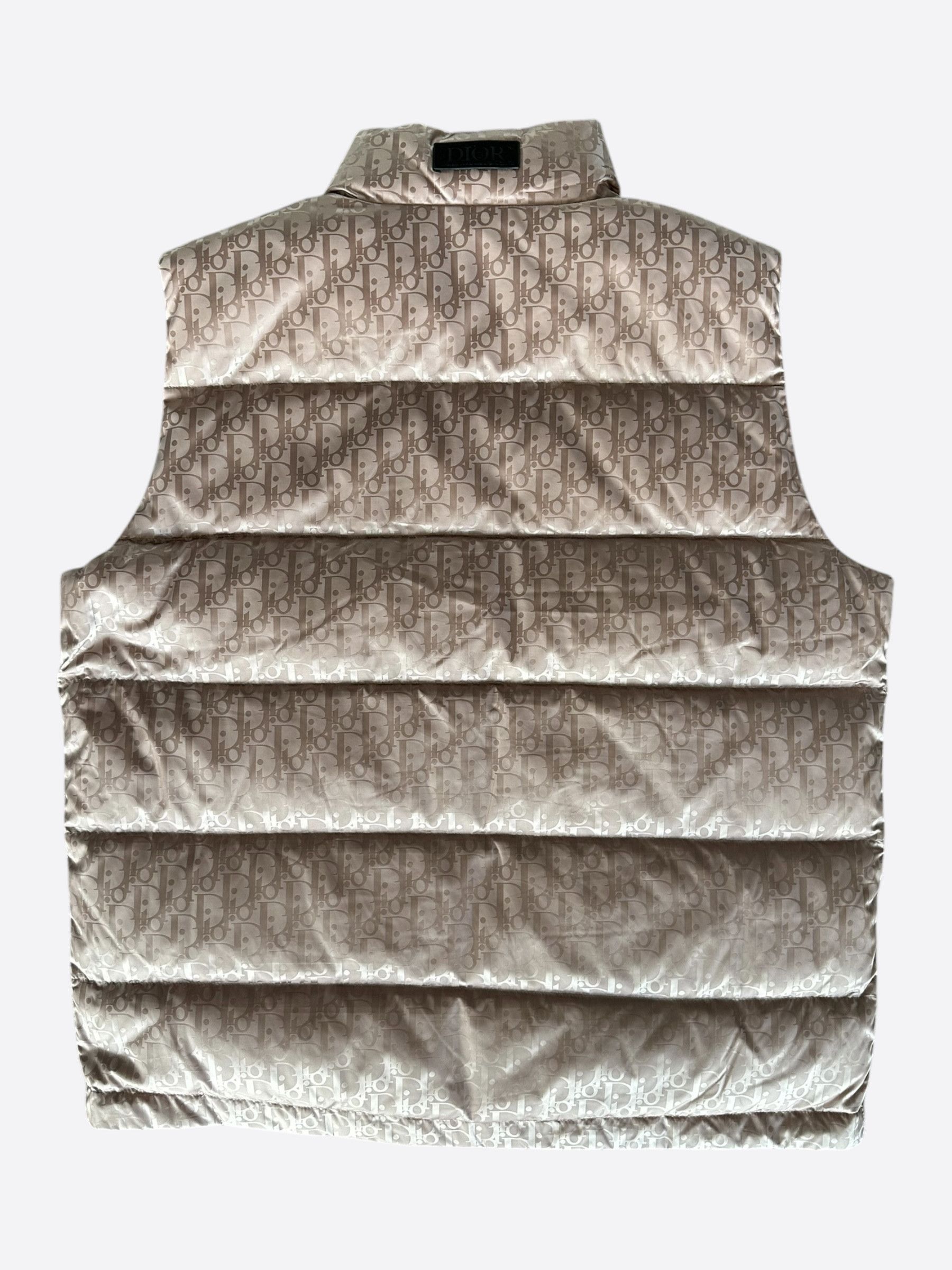 Dior Dior Pink Oblique Puffer Vest Size US XXL / EU 58 / 5 - 2 Thumbnail