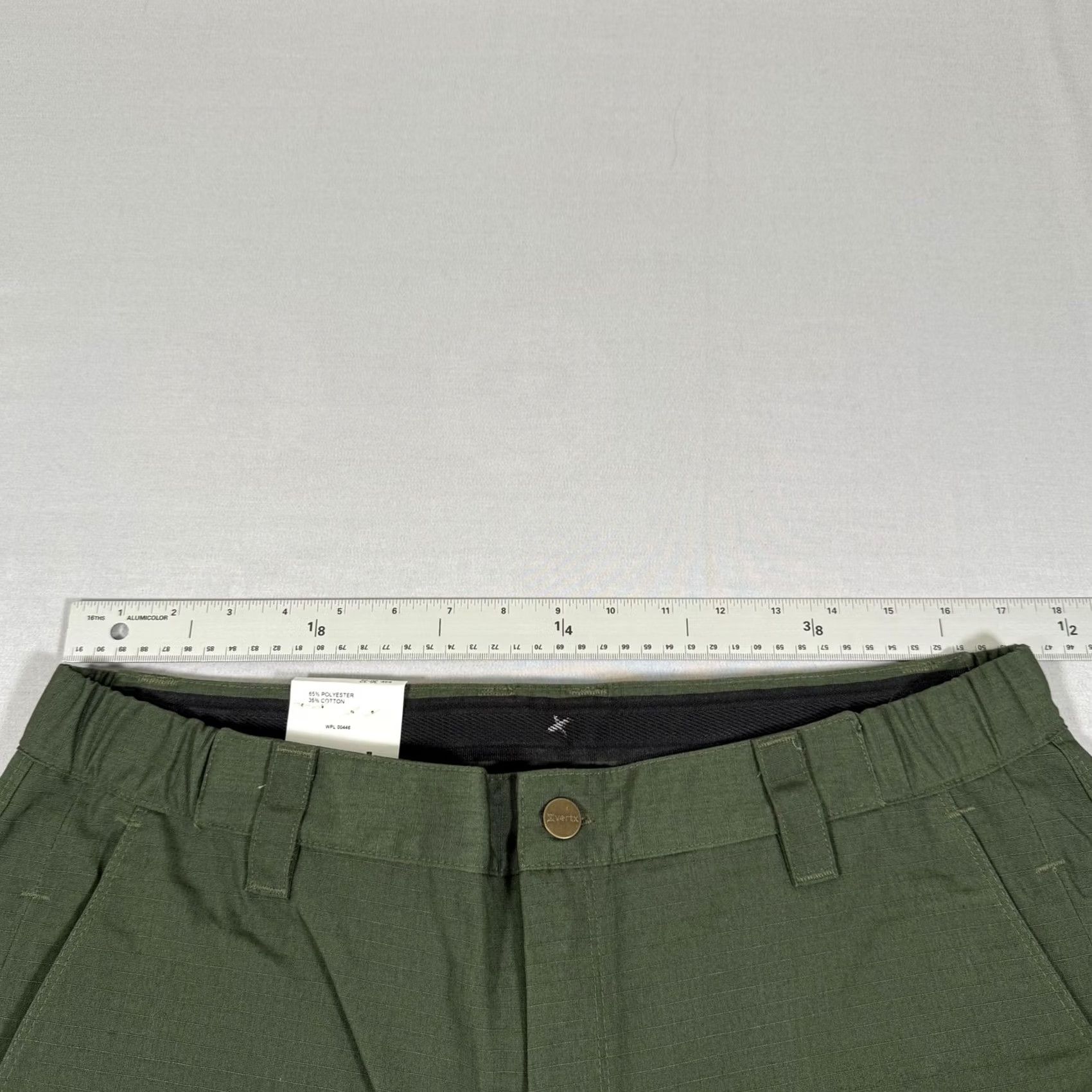 Doublet Vertx Mens Cargo Pants 36x32 Green Duty Ripstop Straight Leg Regular Fit Size US 36 / EU 52 - 7 Thumbnail