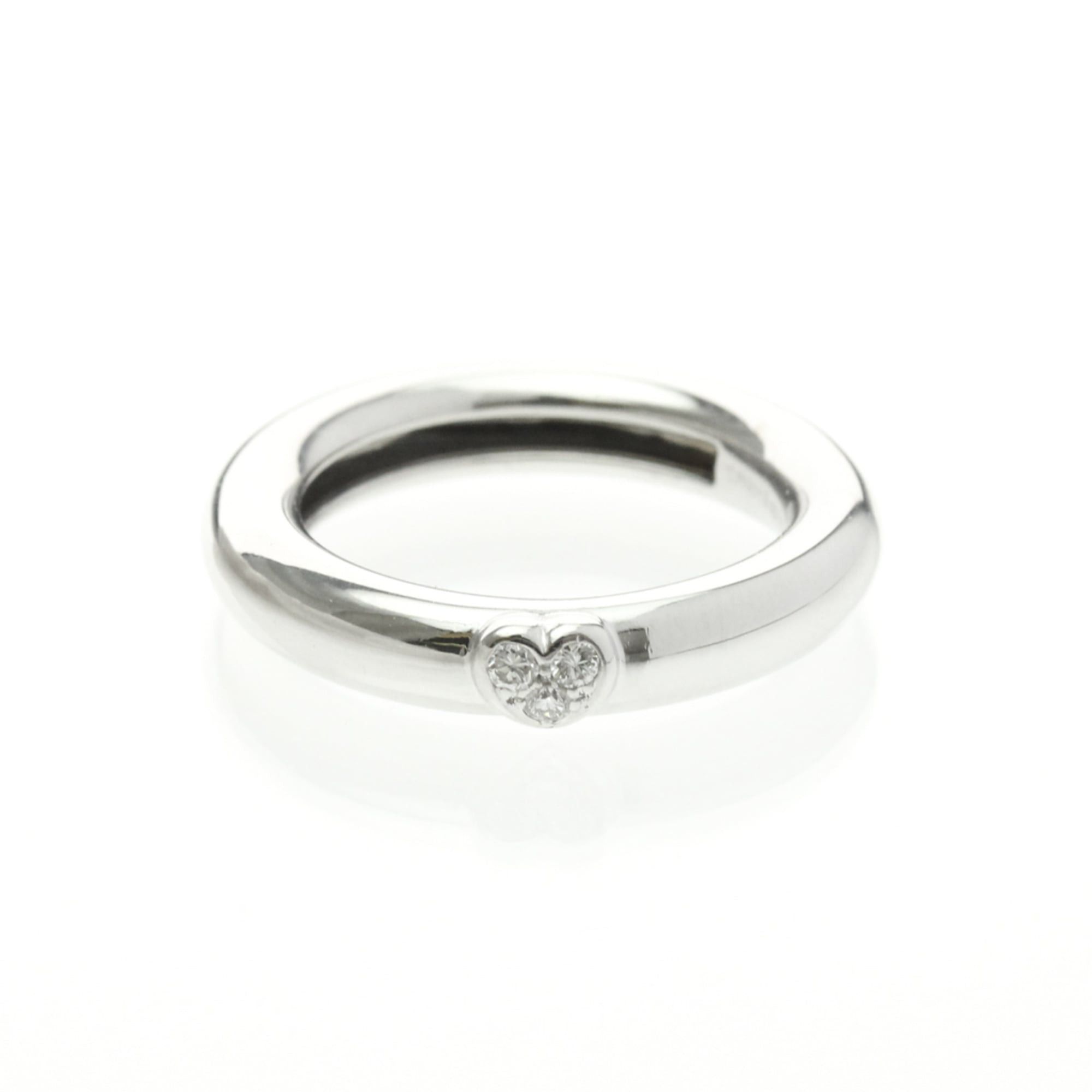 Tiffany & Co. Tiffany Friendship Rings Platinum Fashion Diamond Band Ring Silver Size ONE SIZE - 1 Thumbnail
