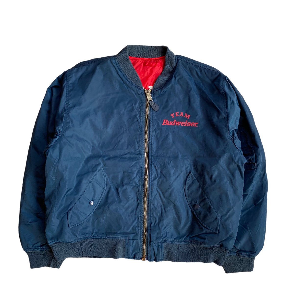 Budweiser hot sale bomber jacket