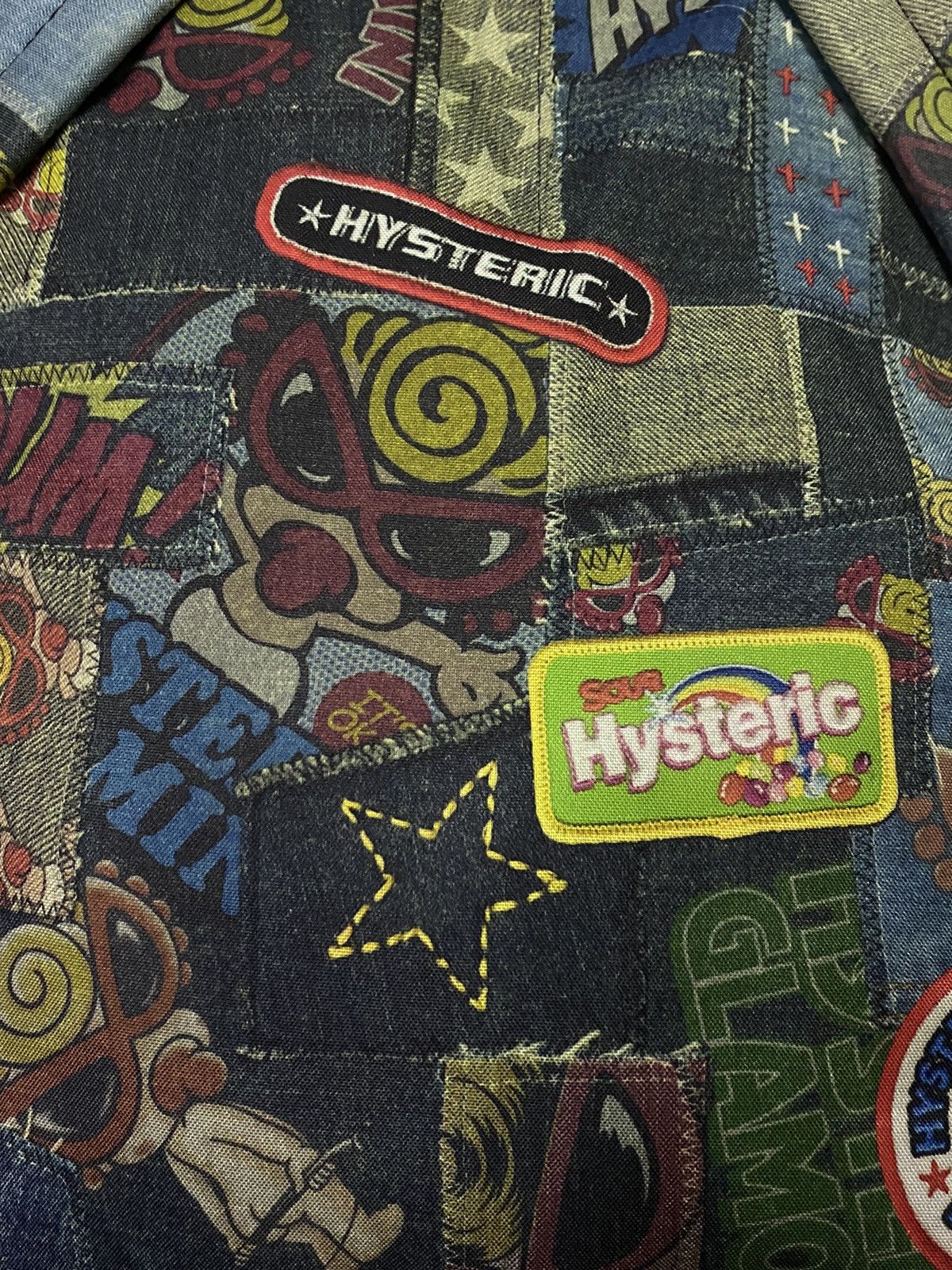 Hysteric Glamour Rare‼️Hysteric Glamour Full Print Multicolor Backpack Size ONE SIZE - 12 Thumbnail
