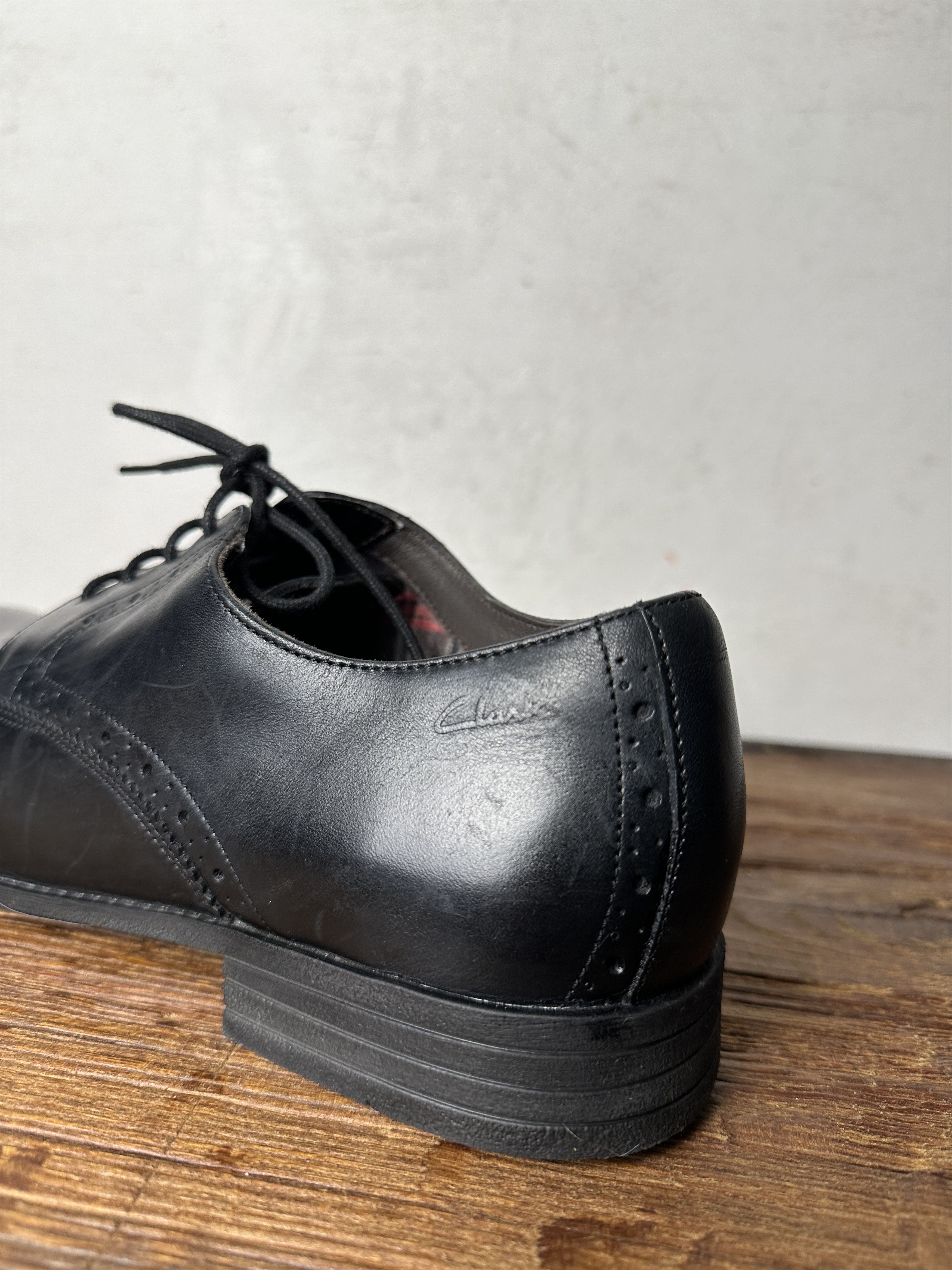 Clarks Casual Leather Clarks Clarkslite Cap Toe Shoes Size US 10.5 / EU 43-44 - 7 Thumbnail