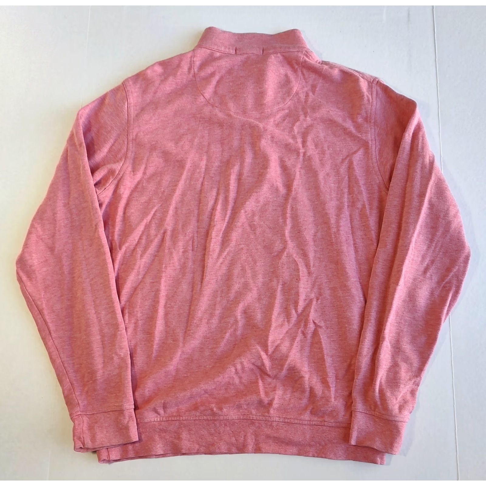 Peter Millar Peter Millar Golf Sweater M Pink Knit 1/4 Zip Pullover Mens Size US M / EU 48-50 / 2 - 6 Thumbnail