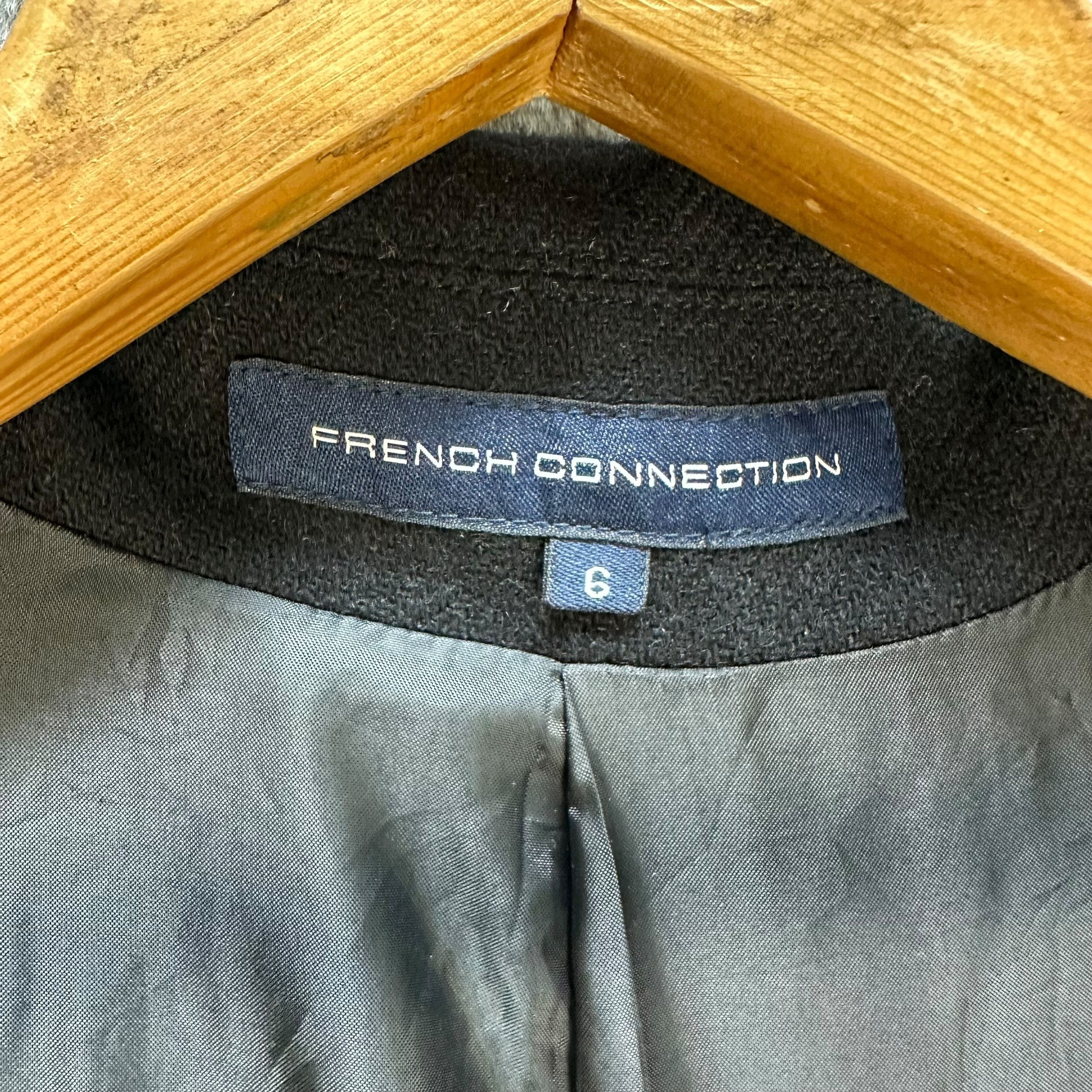 French Connection FRENCH CONNECTION Wool Long Coat Overcoat #A46-1073 Size S / US 4 / IT 40 - 7 Thumbnail