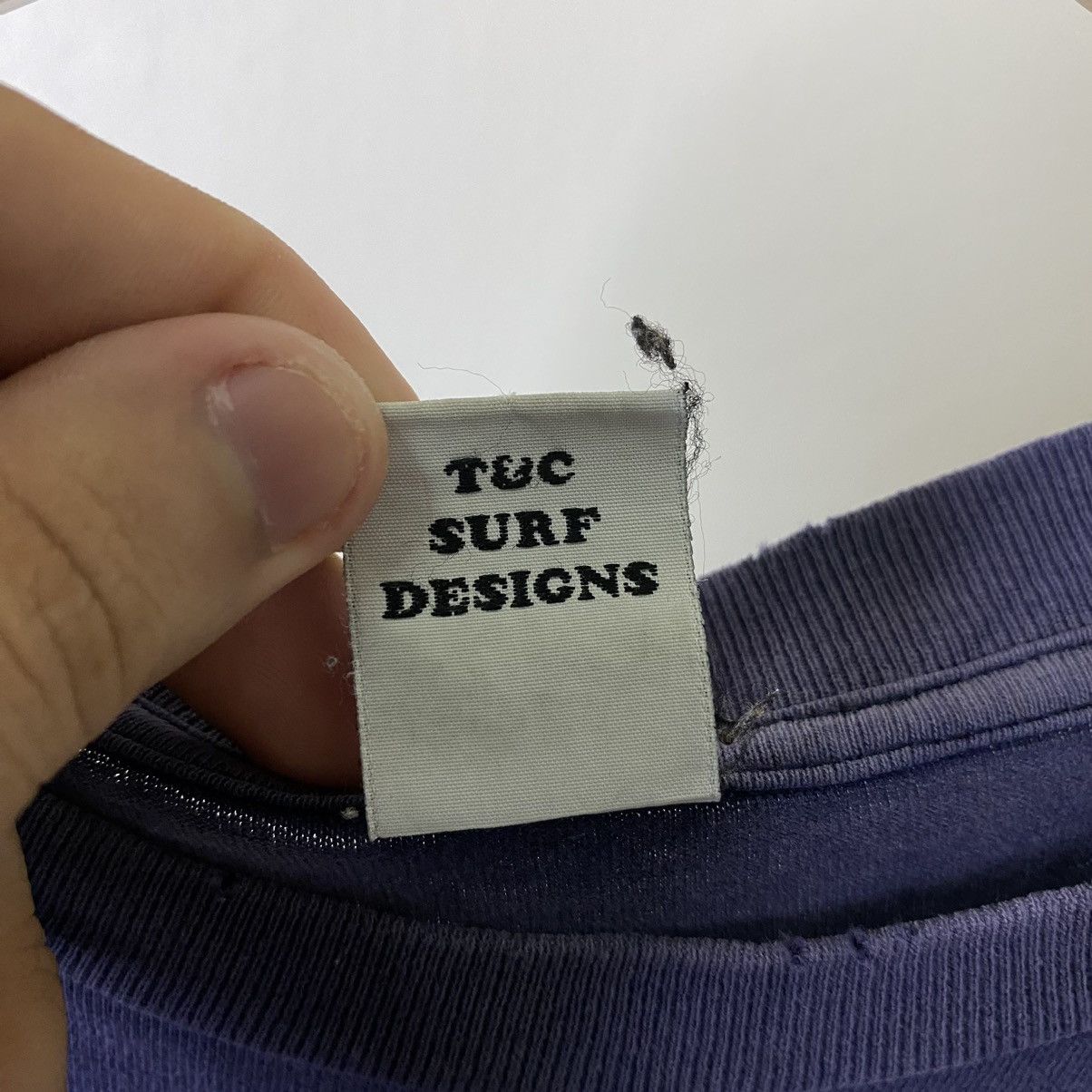 Vintage Vintage Y2K T&C Surf Big Back Ying Yang Logo Surfing Style T Size US L / EU 52-54 / 3 - 4 Thumbnail