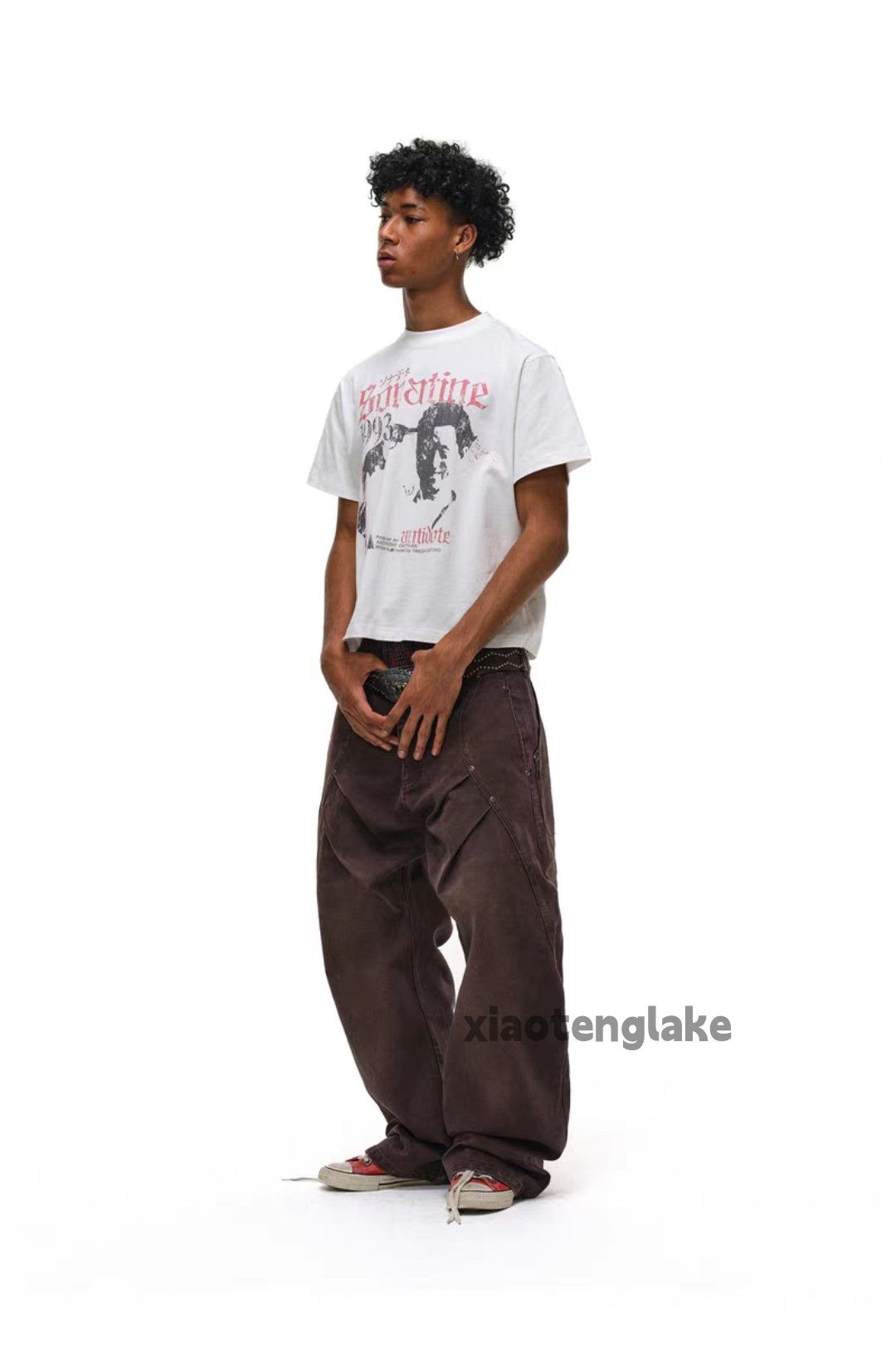Vintage Utility punk yuppie grunge work cargo patchwork pants Size US 36 / EU 52 - 2 Thumbnail