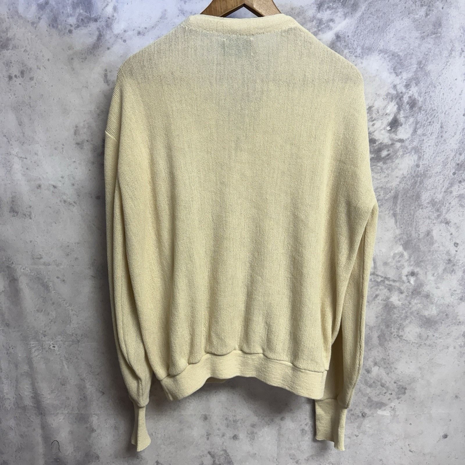 Jantzen VTG Jantzen Sweater Mens Large Button Up Cardigan USA 80s Size US L / EU 52-54 / 3 - 2 Thumbnail