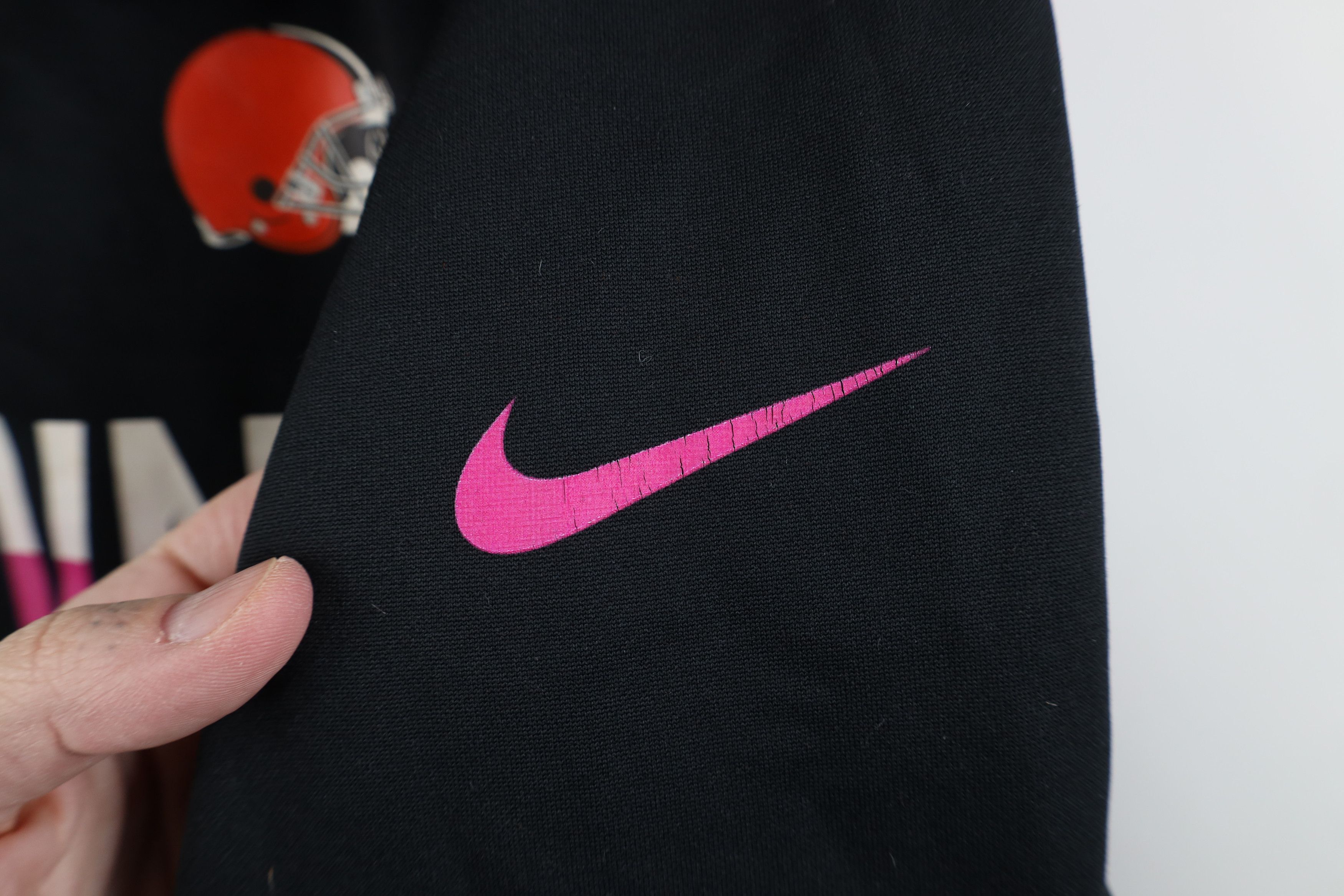 Nike Nike Therma Fit Cleveland Browns Football Hoodie Black Size XXL / US 16-18 / IT 52-54 - 4 Thumbnail