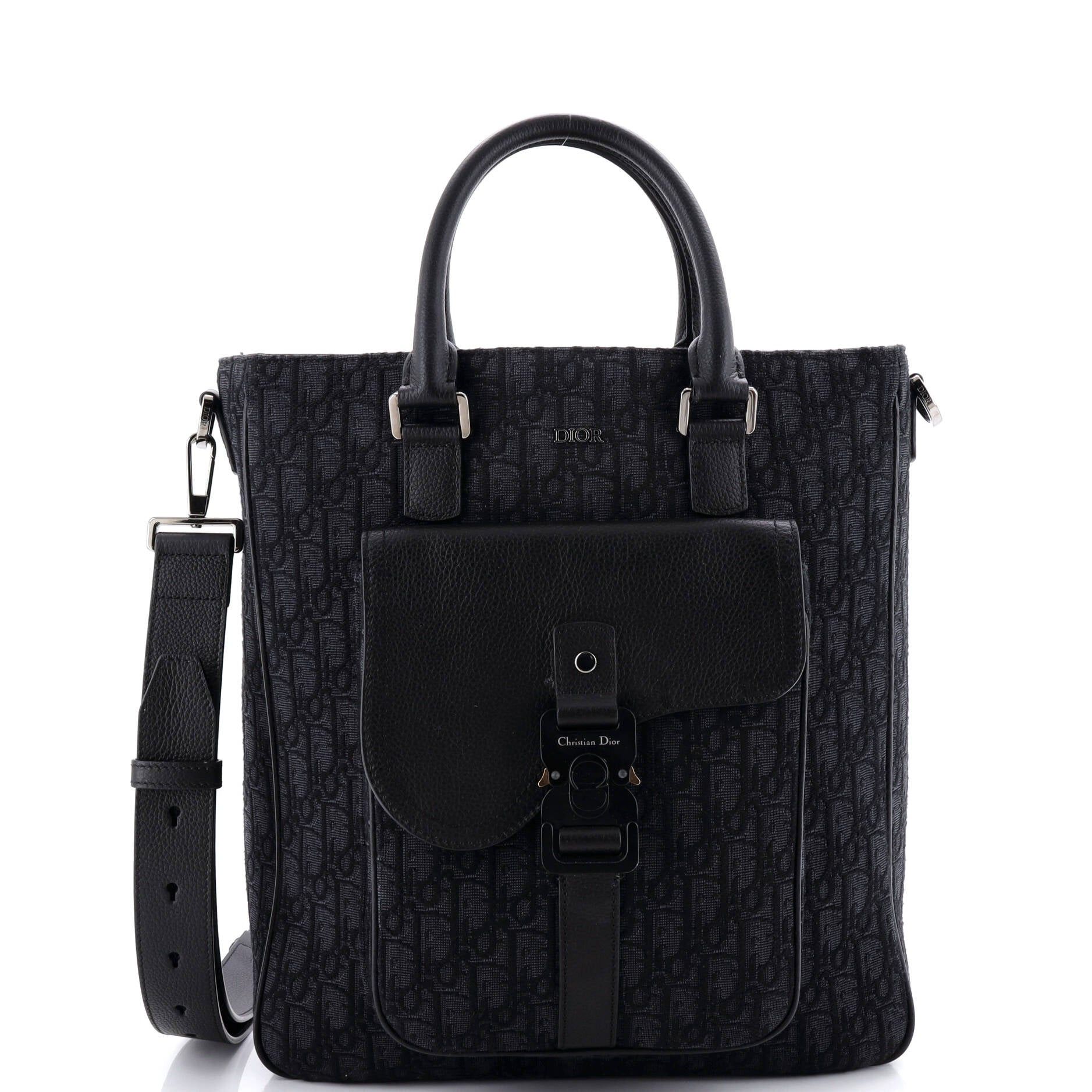 Dior Saddle Buckle Convertible Tote Size ONE SIZE - 1 Thumbnail