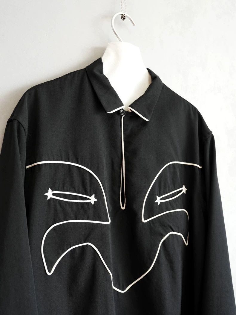 Yohji Yamamoto Yohji Yamamoto85AW Single Button Show Shirt 2503-Nextarrow Size US M / EU 48-50 / 2 - 4 Thumbnail